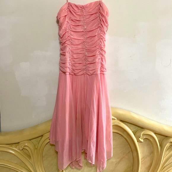 Light Pink Sparkle Dress - Picture 2 of 4